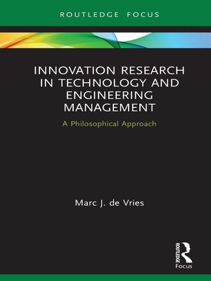 cover image of Innovation Research in Technology and Engineering Management
